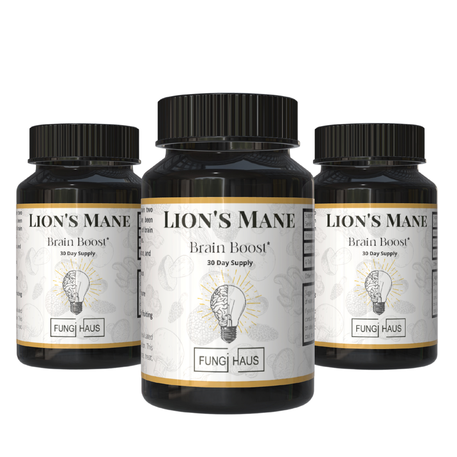 Lion's Mane Brain Boost* - 30 Day Supply - Capsules
