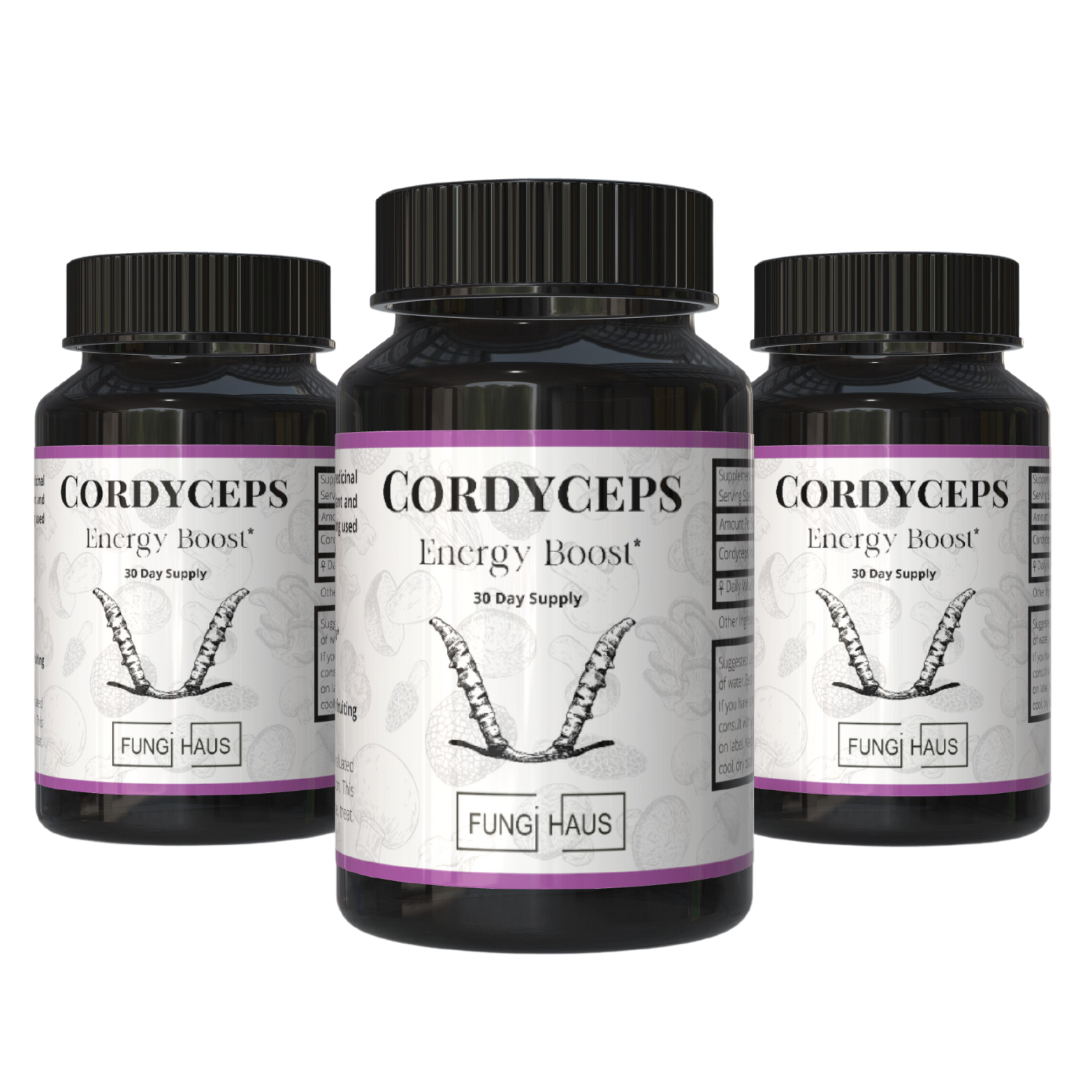Cordyceps Energy Boost* - 30 Day Supply - Capsules