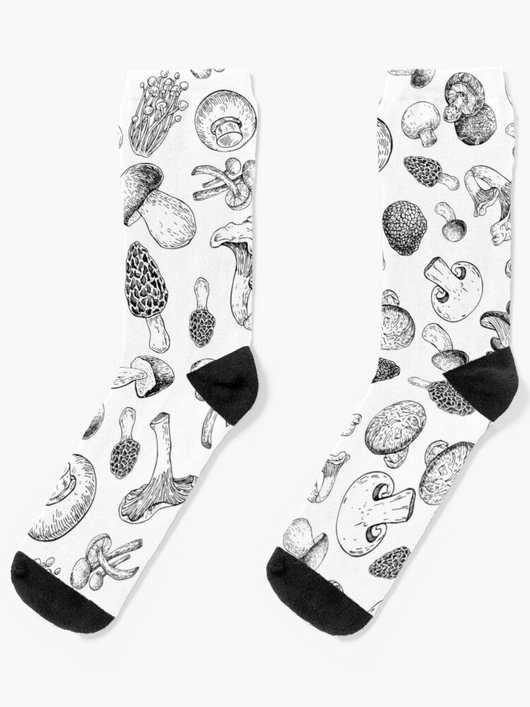 Mushroom Cluster Socks